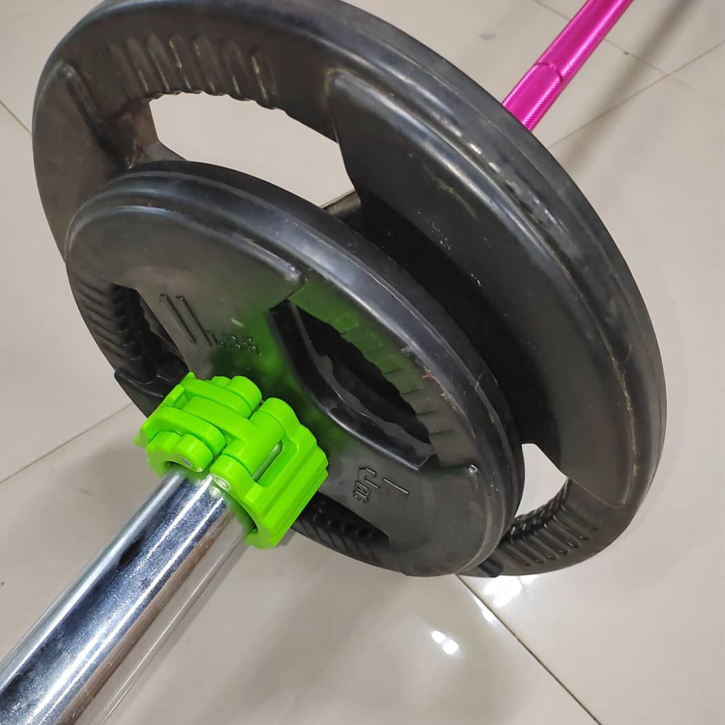 Barbell Clips 2" Collars Olympic Weight Bar Non Slip Quick Release Locking Weight Lifting Fitness Training Weight