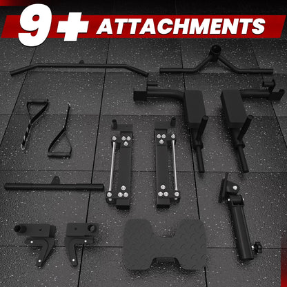 PMAX-4750 Dual Plate Loaded Squat Exercise Machine Gym Equipment Package